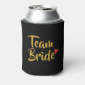 Team Bride Red Heart Dosenkühler (Kanne Rückseite)