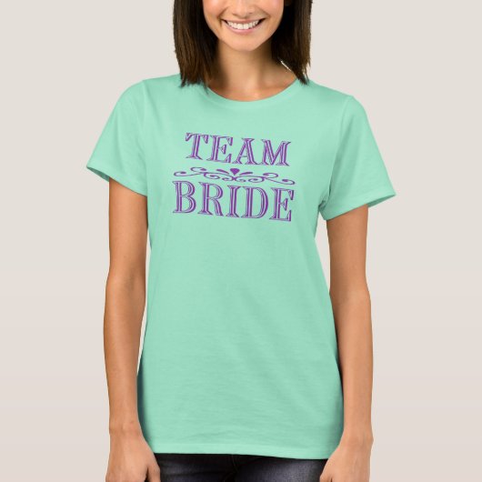 Team Bride Shirt (Vorderseite)