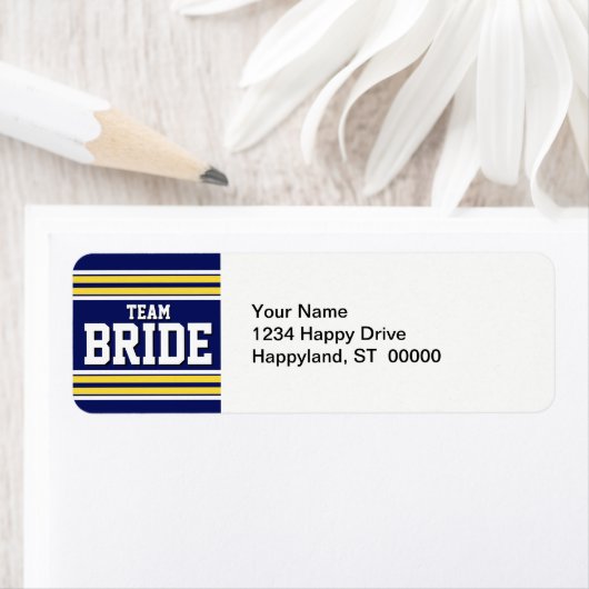 Team Bride Sports Jersey (Insitu)