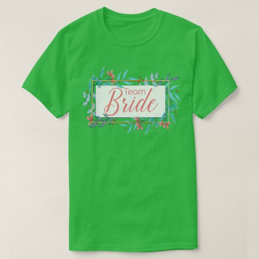 Team Bride Stag do Bride 16 T-Shirt (Design vorne)