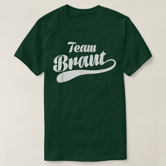 Team Bride Stag Party T-Shirt (Design vorne)