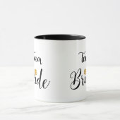 Team Bride Stylish Coffee Tasse (Zentrum)