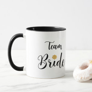 Team Bride Stylish Coffee Tasse