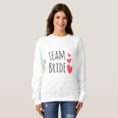 Team Bride Sweatshirt (Vorne ganz)