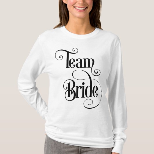 Team Bride T-Shirt (Vorderseite)