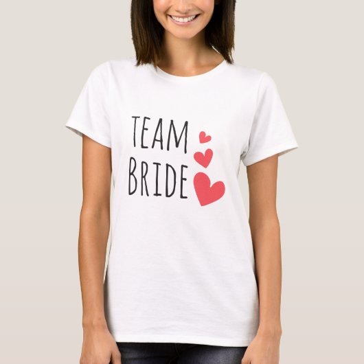 Team Bride T-Shirt (Vorderseite)