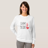 Team Bride T-Shirt (Vorne ganz)