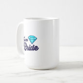 Team Bride-Tasse Kaffeetasse (Vorderseite Links)