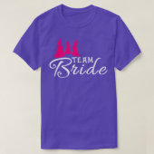 Team Bride Team Bride Junggeselinnen-Abschied 7 T-Shirt (Design vorne)