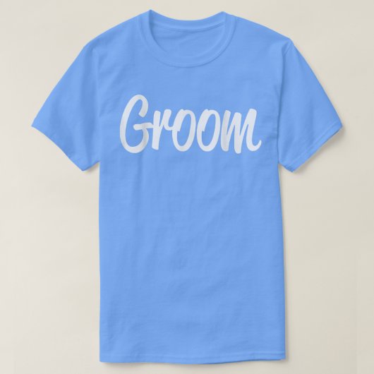 Team Bride Team Groom T Bride Groom T-Shirt (Design vorne)