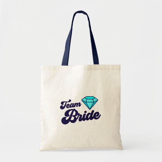 Team Bride Tote Bag Tragetasche (Vorne)