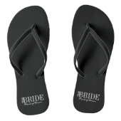 Team Bride Trauzeugin Brautparty Flip Flops Badesandalen (Fußbett)