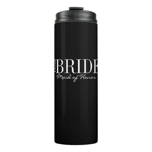 Team Bride Trauzeugin Brautparty Tumbler Thermosbecher (Vorderseite)