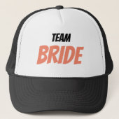 Team Bride Truckerkappe (Vorderseite)