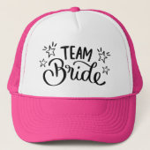 Team Bride Truckerkappe (Vorderseite)
