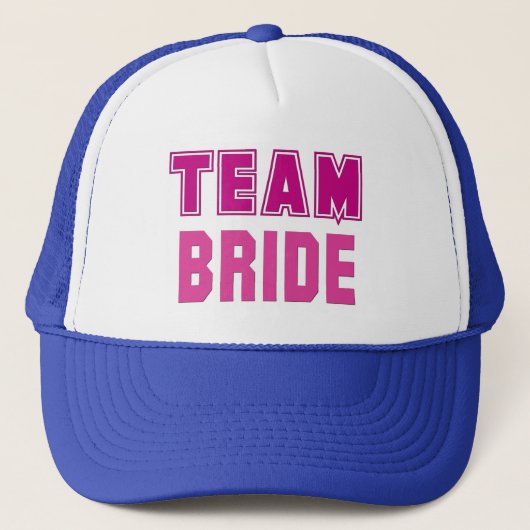 Team Bride Truckerkappe (Vorderseite)