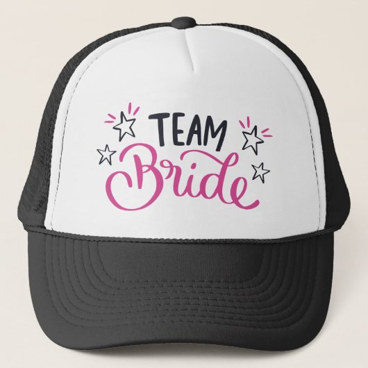 Team Bride Truckerkappe (Vorderseite)