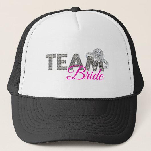Team bride truckerkappe (Vorderseite)
