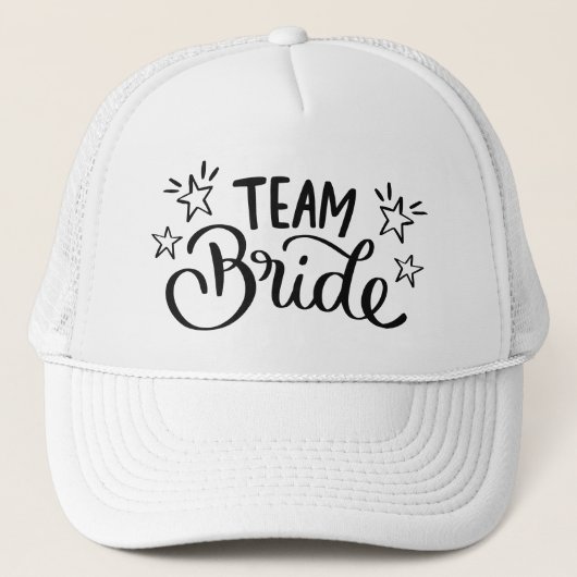 Team Bride Truckerkappe (Vorderseite)