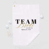 TEAM BRIDE Two-Tone  Golfhandtuch (Insitu)