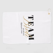 TEAM BRIDE Two-Tone  Golfhandtuch (Horizontal)