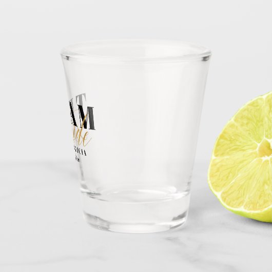 TEAM BRIDE Two-Tone  Schnapsglas (Rechts)