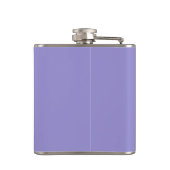 Team Bride Typografie Vinyl Wrapped Flask Flachmann (Rückseite)
