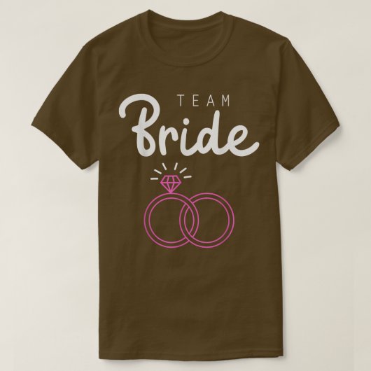 Team Bride Wedding Party Bachelorette Party Matchi T-Shirt (Design vorne)