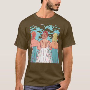 Team Bride Women's Wedding Brautparty T - Shirt
