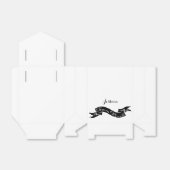 Team Bride XO Herz Ribbon Geschenkschachtel (Ungefaltet)