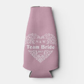 Team Bridge benutzerdefinierte Textflasche cooler Flaschenkühler (Vorderseite)