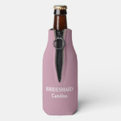 Team Bridge benutzerdefinierte Textflasche cooler Flaschenkühler (Flasche Rückseite)