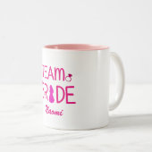 Team Bridge - Custom Bridesmaid Tasse (VorderseiteRechts)