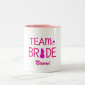 Team Bridge - Custom Bridesmaid Tasse (Mittel)