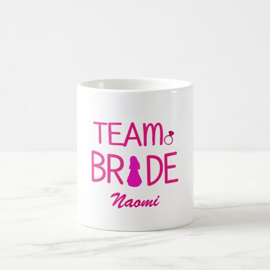 Team Bridge - Custom Bridesmaid Tasse (Mittel)