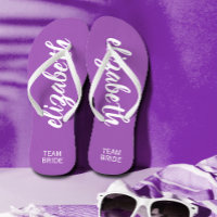 Team Bridge Lila und Personalisiert