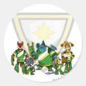 Team Brightvale Group Runder Aufkleber (Vorderseite)