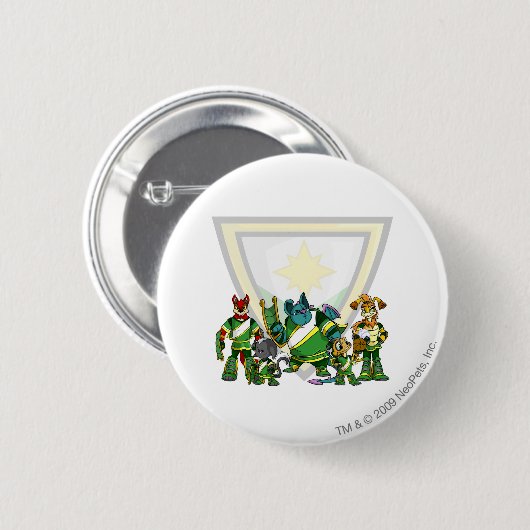 Team Brightvale Gruppe Button (Vorne & Hinten)