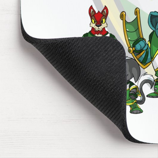 Team Brightvale Gruppe Mousepad (Ecke)