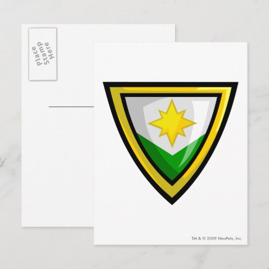 Team Brightvale Logo Postkarte (Vorne/Hinten)