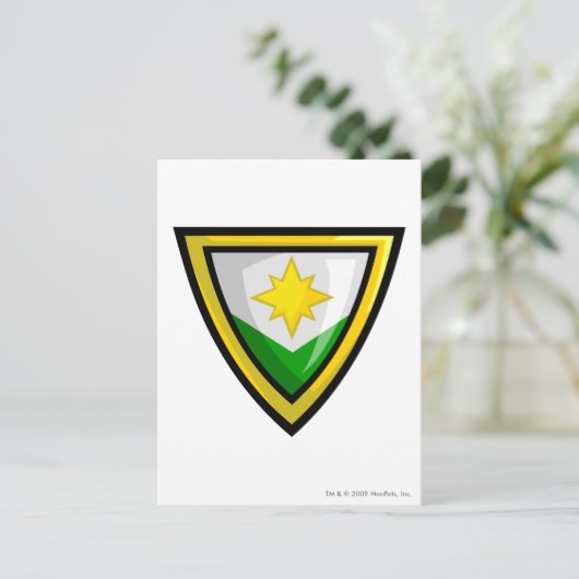 Team Brightvale Logo Postkarte (Stehend Vorderseite)