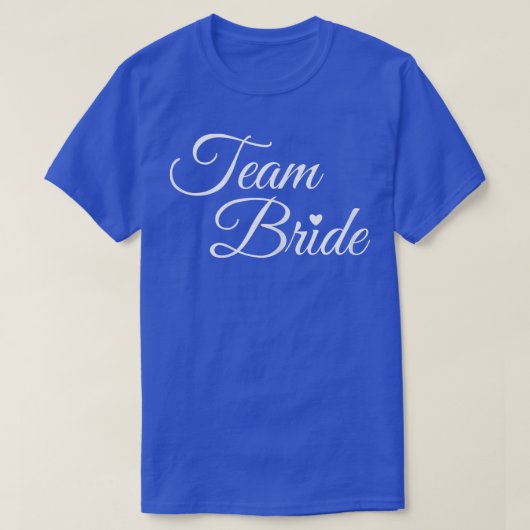 Team Bris for Brautparty Wedding T & T-Shirts 4 (Design vorne)