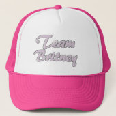 Team Britney Fernlastfahrer Truckerkappe (Vorderseite)