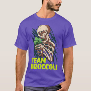 Team Broccoli Broccoli Gemüse essen Snack Diät S T-Shirt