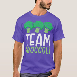 Team Broccoli Vegan Lover Gemüsepflanze Gesund veg T-Shirt