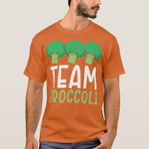 Team Broccoli Vegan Lover Gemüsepflanze Gesund veg T-Shirt