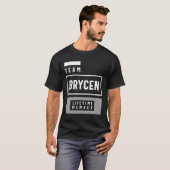 Team Brycen Lifetime Personalisiert Name T-Shirt (Vorne ganz)