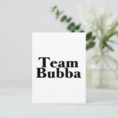 Team Bubba Postkarte (Stehend Vorderseite)