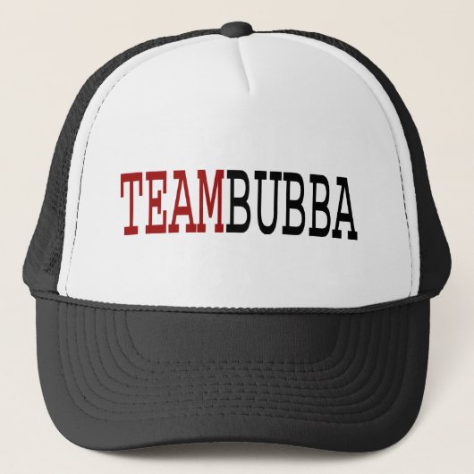 TEAM BUBBA Sport-Kappen Truckerkappe (Vorderseite)
