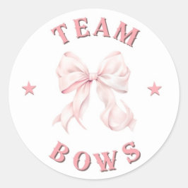 Team bucht Sticker für Stiefel- oder Bows-Gender-D